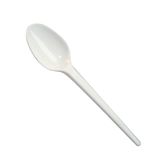 CLEAR (RE-USABLE) HEAVY DUTY SPOONS -MY (1000 PCS)