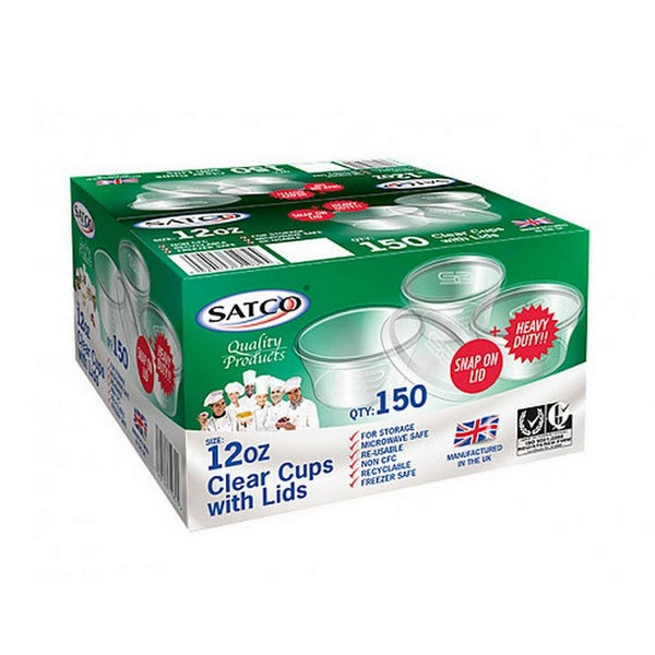 SATCO Microwaveable 120Z Container (150pcs)